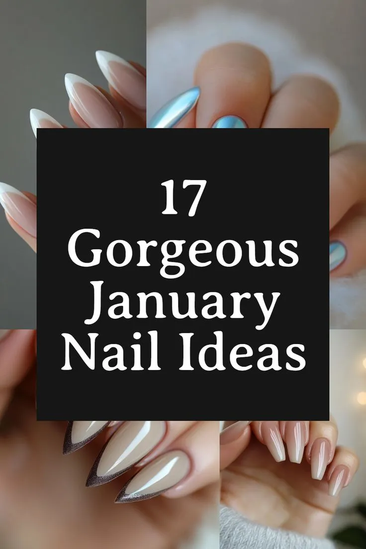 17+ January Nail Ideas That Scream Winter Chic
