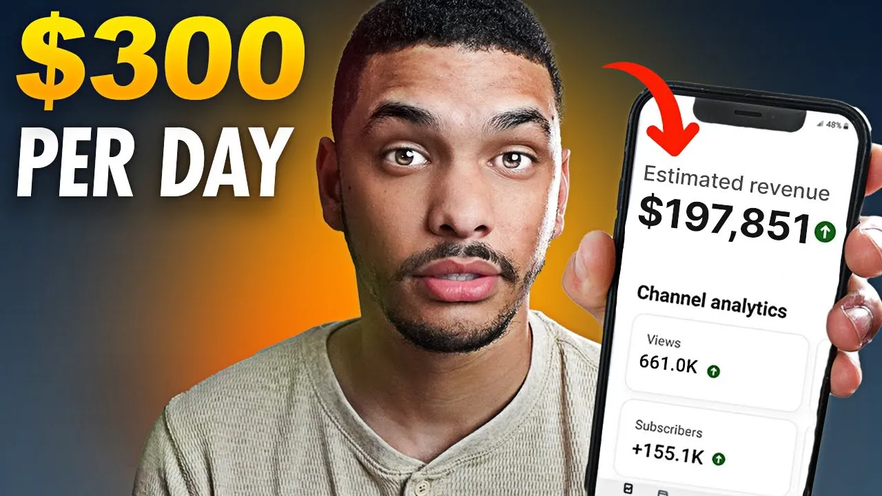 4 No-Face YouTube Channels That Can Make You $300/Day (Real Examples)