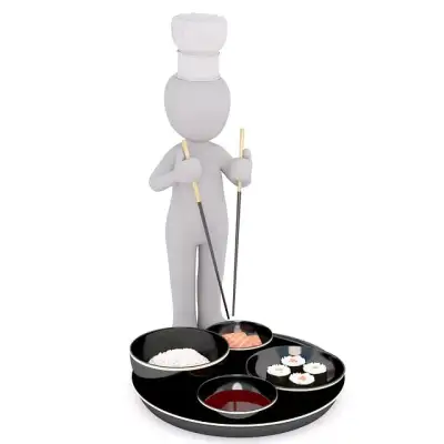 Free Sushi Menu illustration and picture