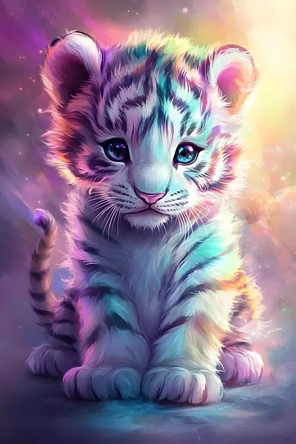 Free Tiger Puppy illustration and picture