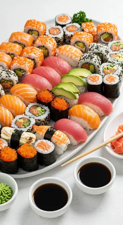 🍣 Elevate Your Evening: Succession Fancy Sushi Platter! 🍣