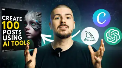 How To Create Graphic Posts Using AI (Canva + Chat GPT)