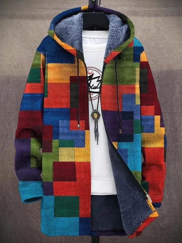 Boston | Eleganter bedruckter Cardigan - Multicolor 1 / 3XL