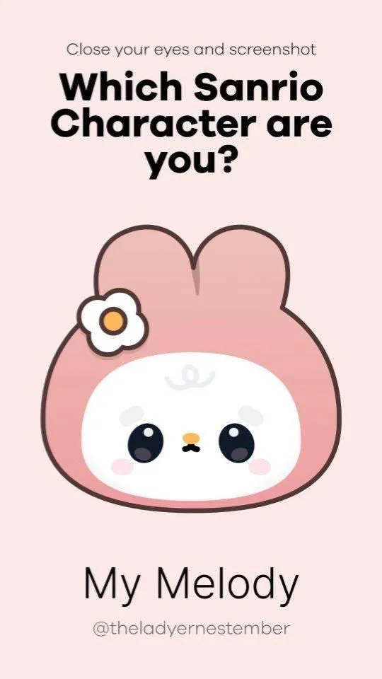 Screenshot and let me know which SANRIO character you got! ALSO, there's a hidden character inside that appears once only 🤭🤭🤭 . . . . . . . . . . . . . . . . . . . #animalart #sanrio #sanriocore #mymelody #hellokitty #mymelody #kuromi #digitalartists 