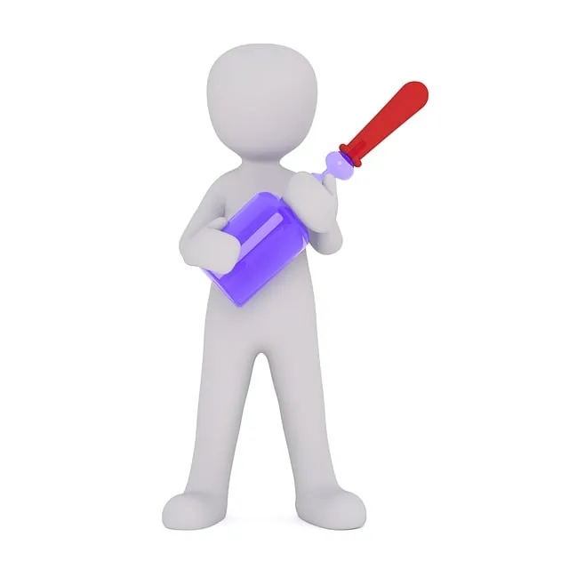 Free Medicine Glass Bottle illustration and picture