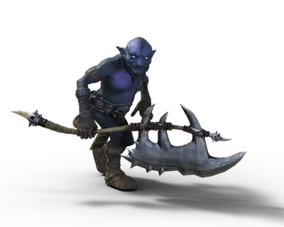 Free Goblin Warrior illustration and picture