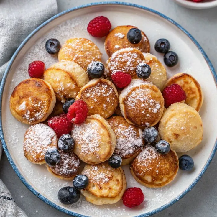 Poffertjes Recipe 🇳🇱🍞 #breakfast #sweettreats #easybakes #recipeideas