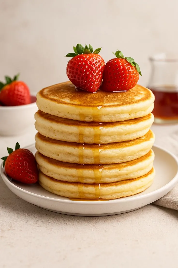 Fluffy Pancakes – Soft & Easy Homemade Breakfast