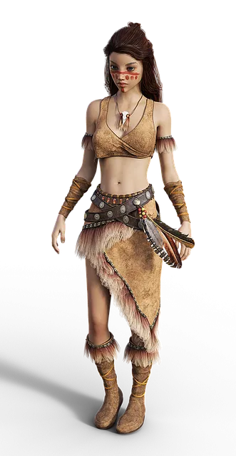 Free Woman Amazone illustration and picture