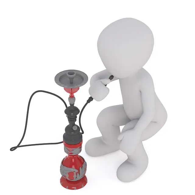 Free Shisha Smoking illustration and picture