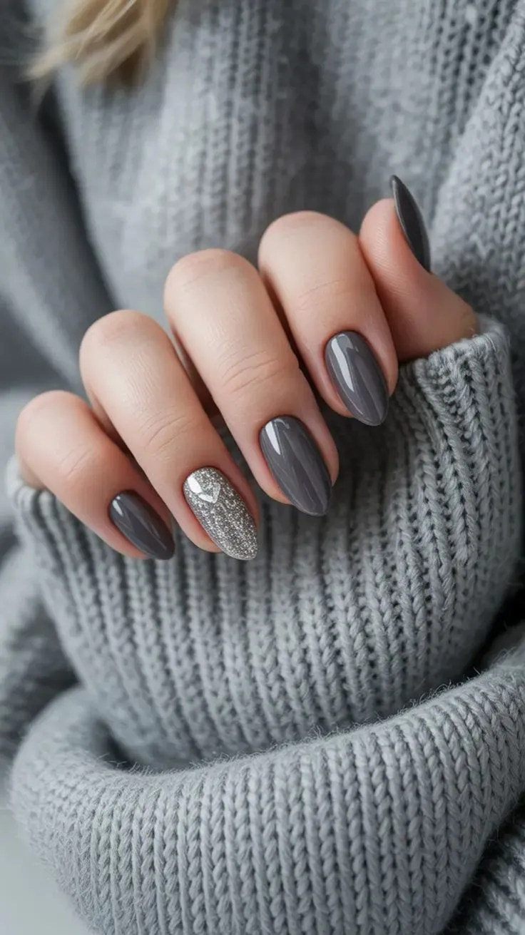 Easy Nails and Color Ideas Winter 2025–2026 | Cute Easy Winter Nail Designs & Color Combos