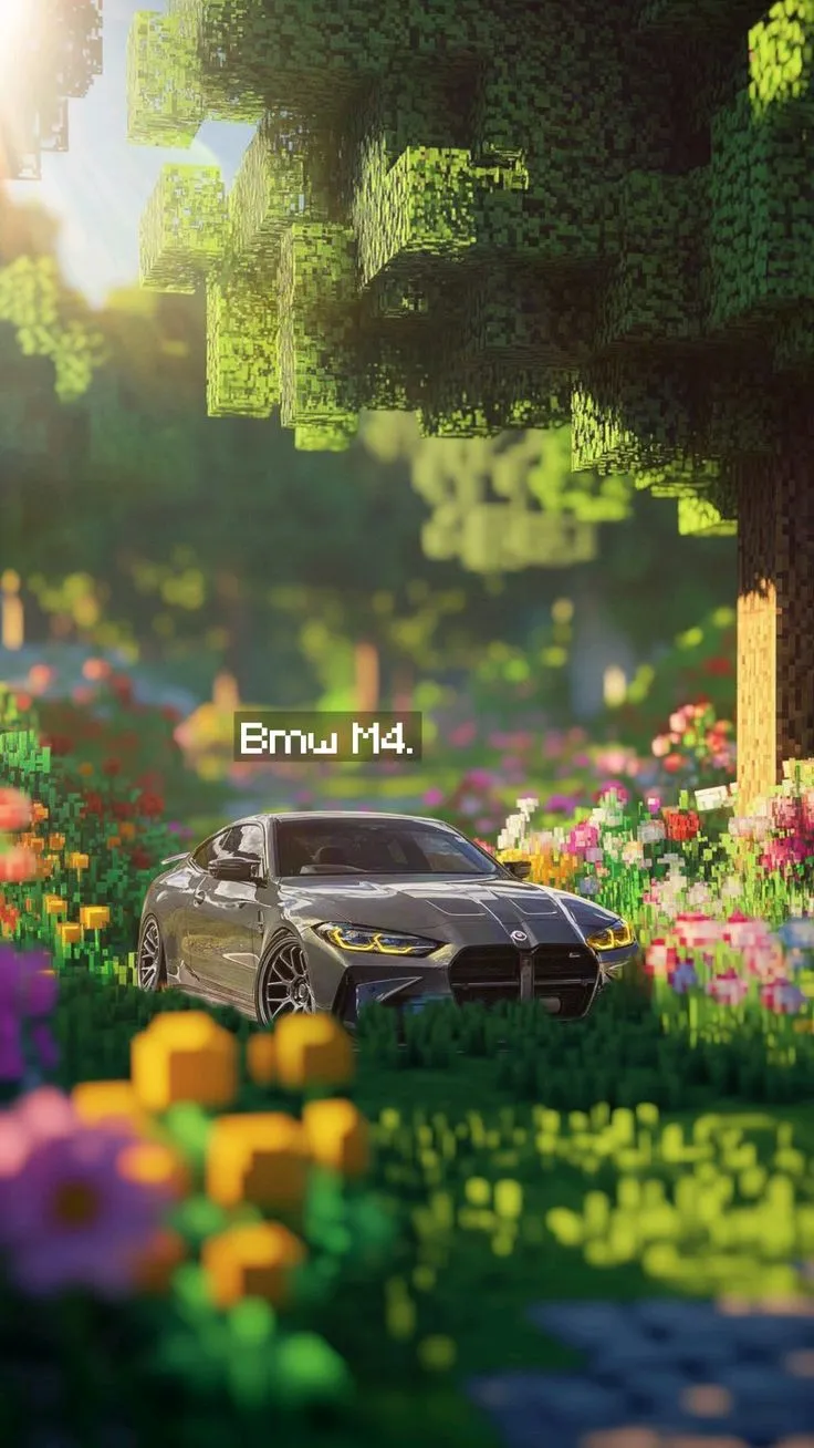 bmw M4 template Minecraft