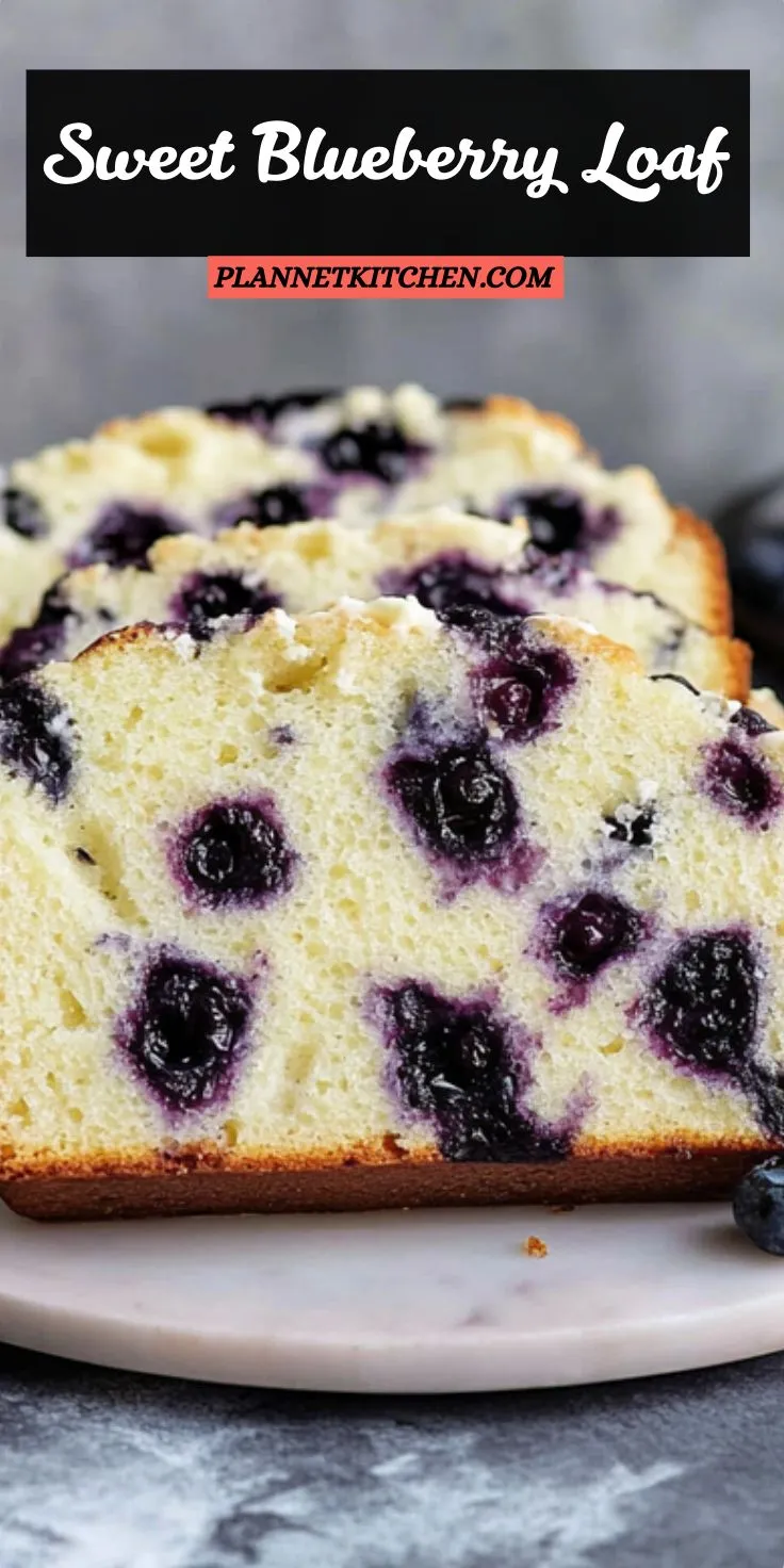 Best Sweet Blueberry Loaf