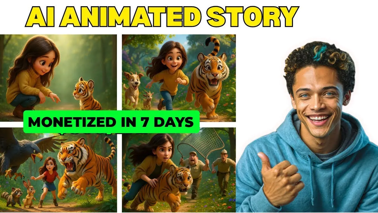 Create AI Animated Stories & Cinematic AI Videos with ONE Prompt