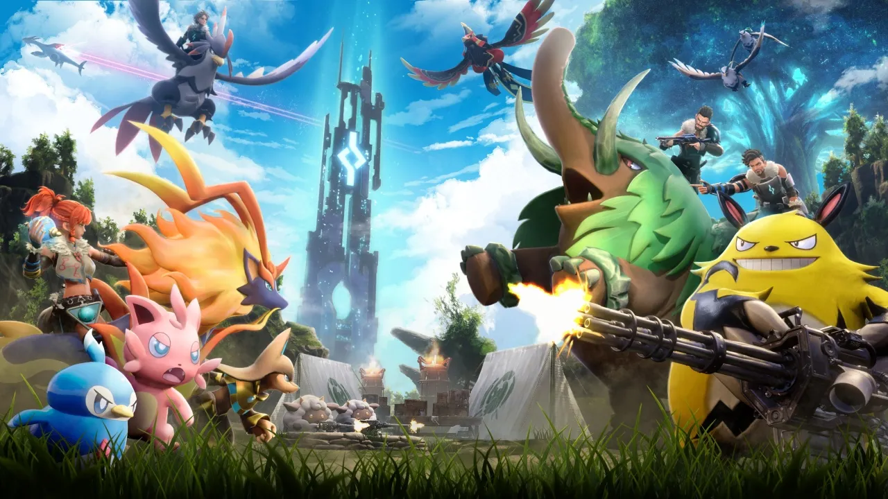 Palworld, Game poster, Video Game, Online games
