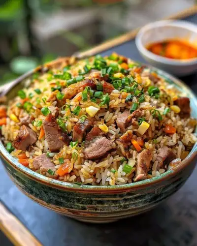 Poked Fried Rice