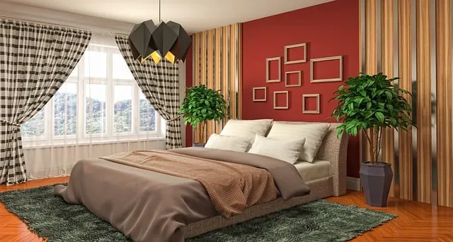 Free Bedroom Interior Design illustration and picture