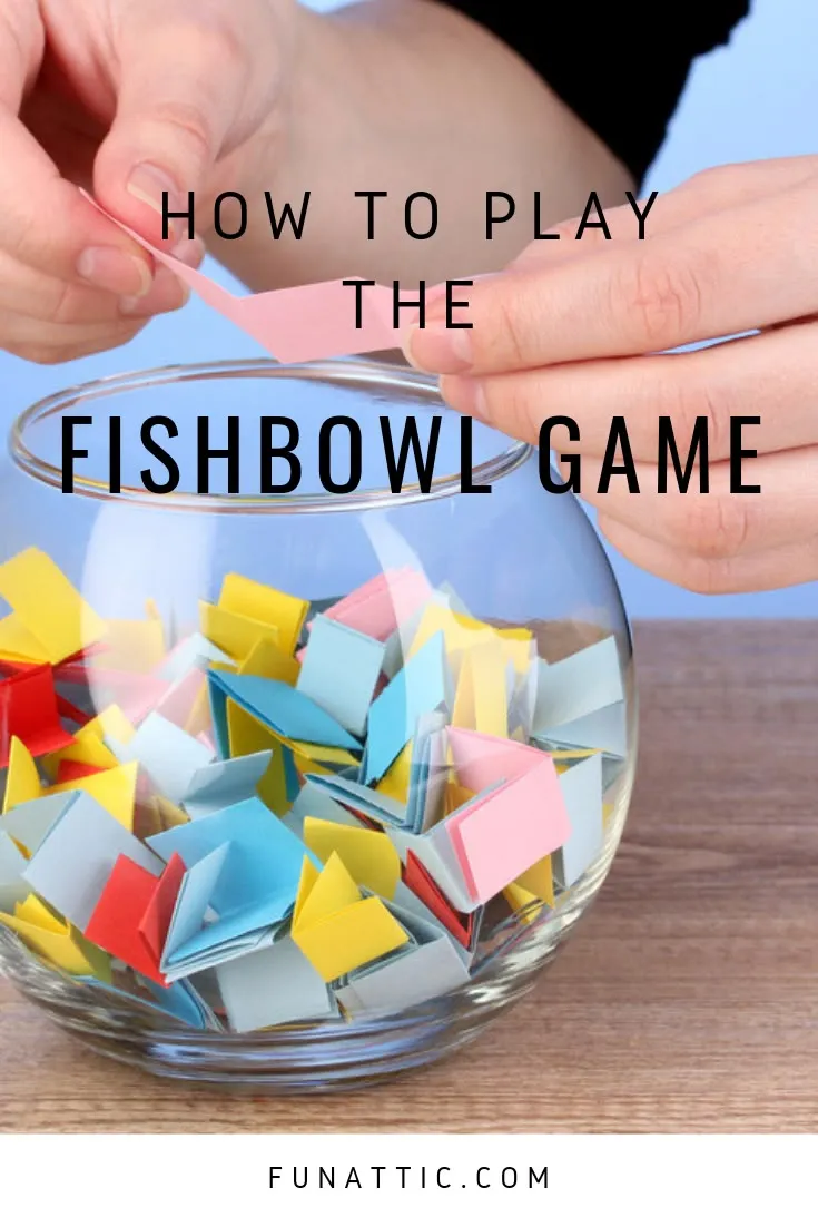 The Fishbowl Game (Taboo, Password & Charades Rules)