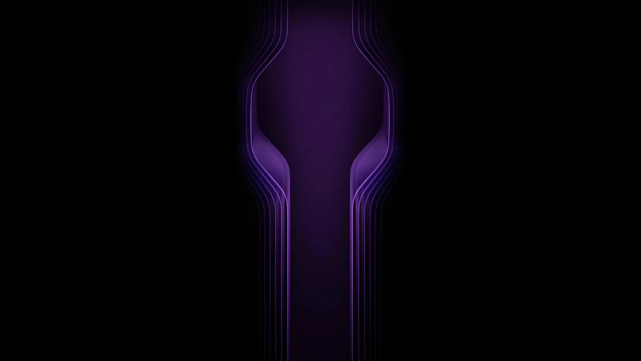 Purple abstract, Dark background, Modern design, Stock, 5K