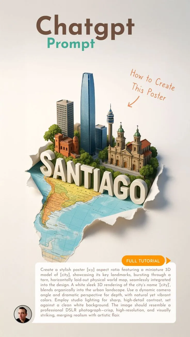 ChatGPT Prompt: A City on The Map...