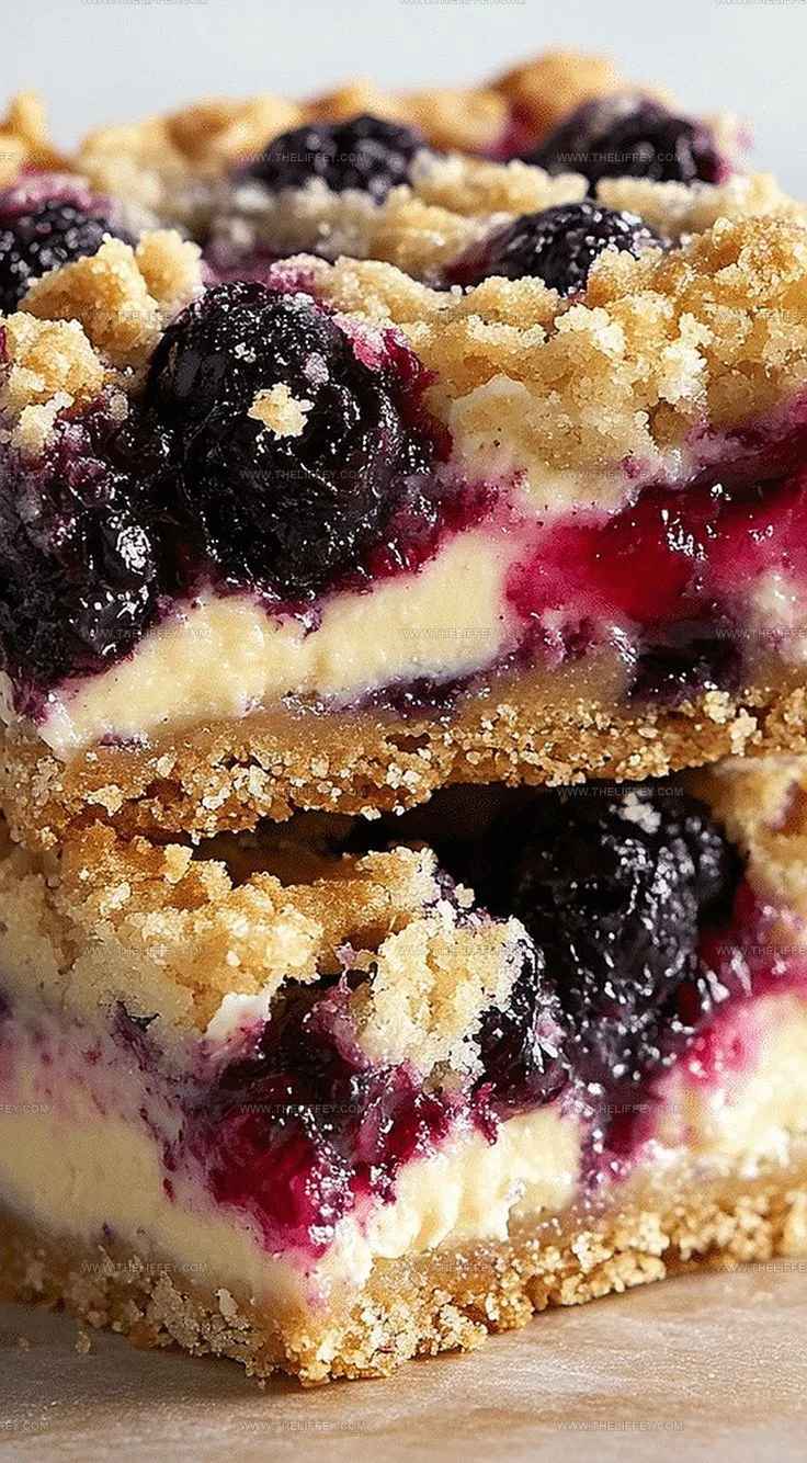 The Dreamiest Blueberry Cream Cheese Bars Recipe Ever Made - The Liffey