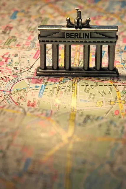 Free Berlin Map photo and picture