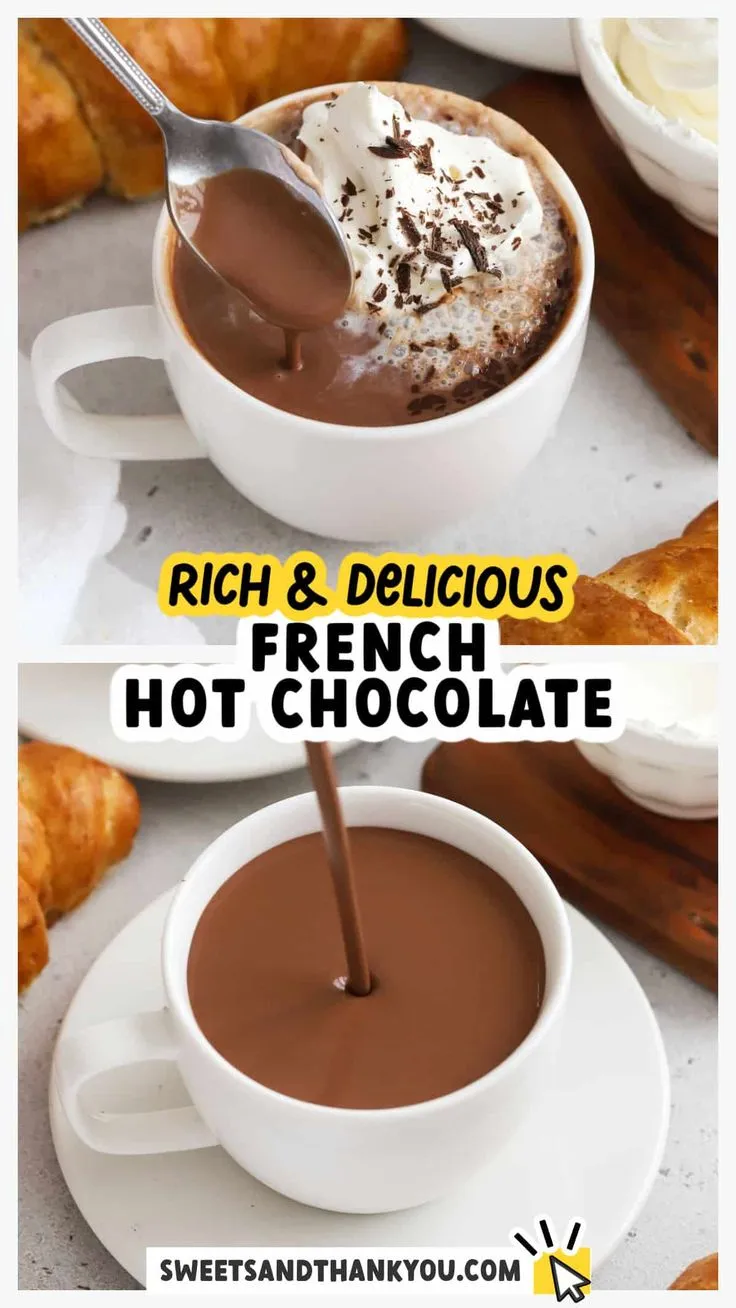 Rich & Creamy French Hot Chocolate Beats Every Other Hot Chocolate
