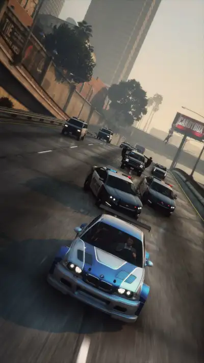 2003 BMW M3 GTR Most Wanted Edition [Add-On | Template]