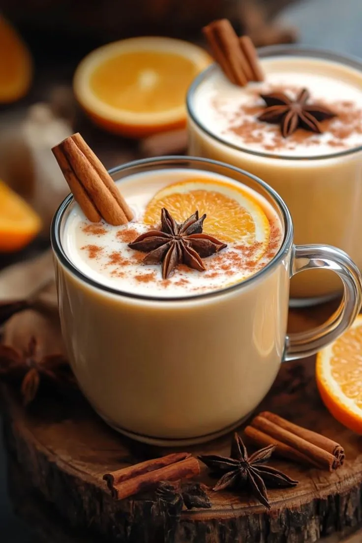 Orange Cinnamon Milk Tea – Cozy Citrus Hug