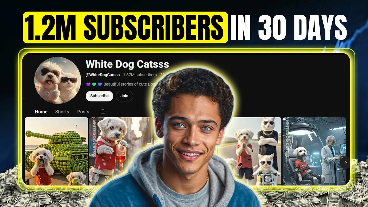 This Brand New YouTube Channel Hit 1.2M followers in 30 Days Using Just AI (How they did it)