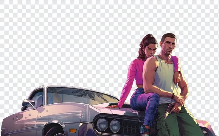 GTA6 Game Characters PNG