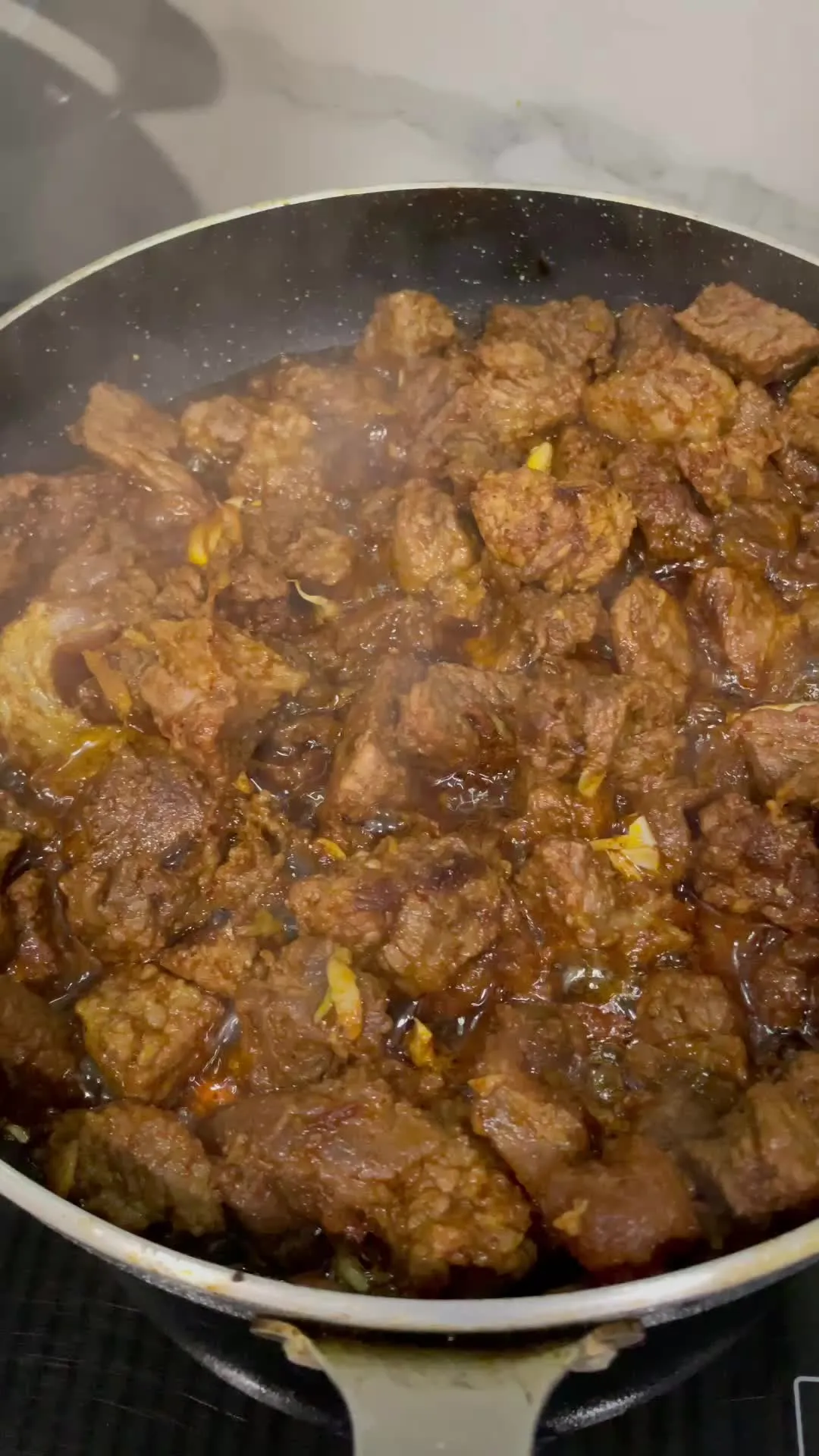 #cooking #beef #frying