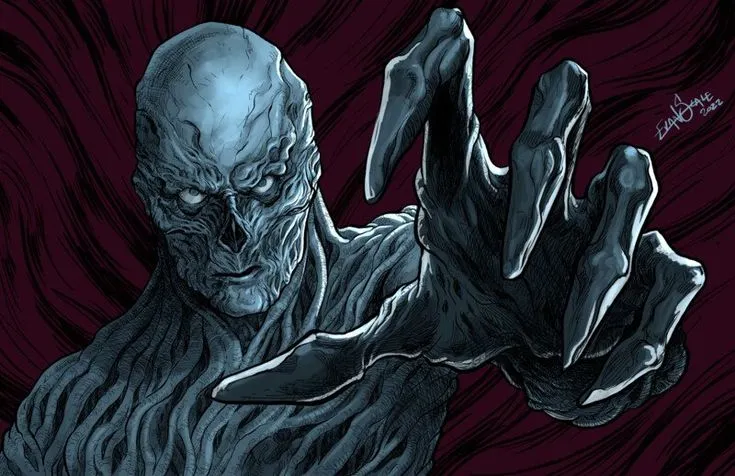 Vecna - Stranger Things - Fanart, Evan Scale