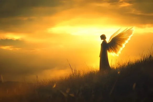 Free Angel Guardian illustration and picture