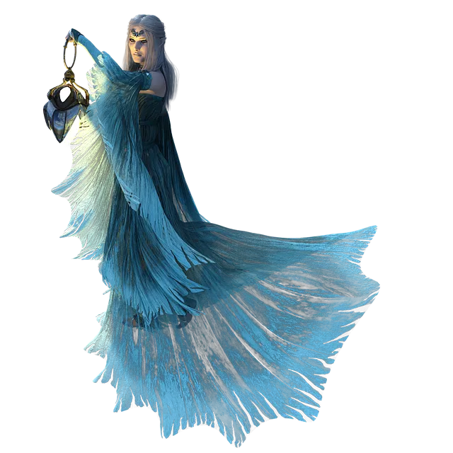 Free Woman Elf illustration and picture