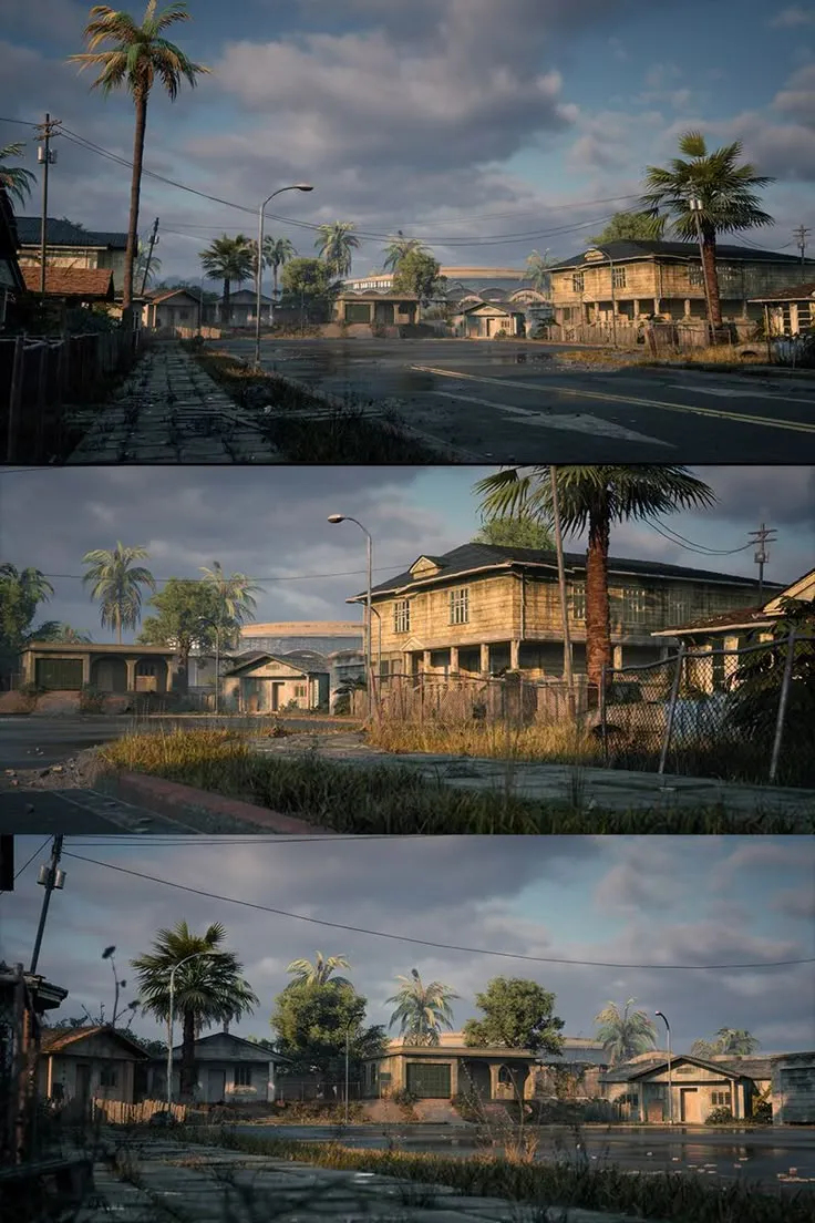 GTASA-Grove Street Recreated in UE4, Zheng Zhangming