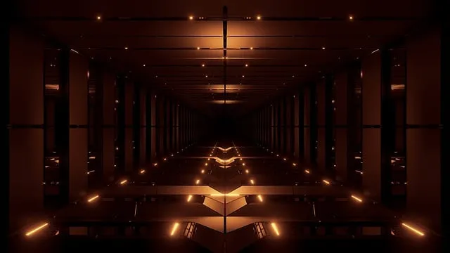 Free Tunnel Wallpaper illustration and picture