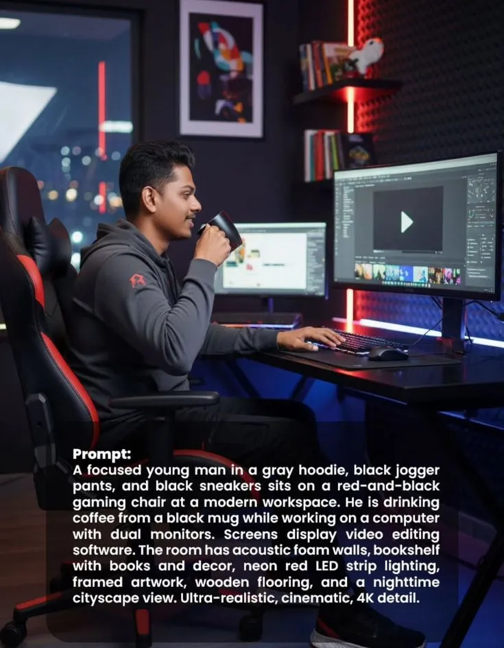 Top 5 Prompts for Graphic Designers Swipe to see the best prompts that make designing simple and effective.  This carousel reel shares the top 5 prompts every graphic designer should know. These prompts help in creating faster, better, and more focused de