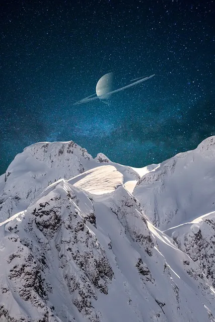 Free Mountains Saturn photo and picture