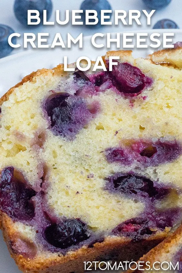Blueberry Cream Cheese Loaf