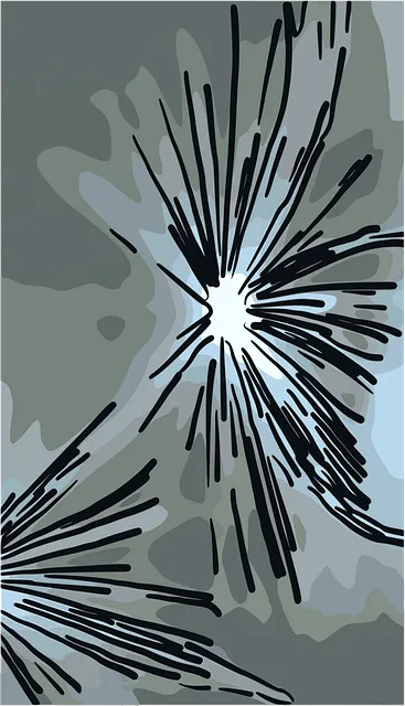 Free Fireworks Abstract illustration and picture