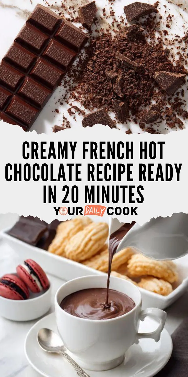 Creamy French Hot Chocolate Recipe Ready in 20 Minutes