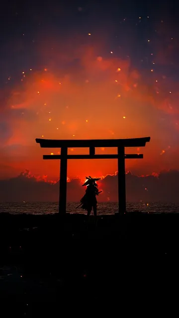 Free Samurai Mobile Wallpaper 4K photo and picture