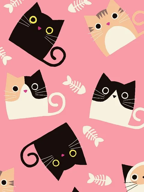 Free Cat Pattern photo and picture
