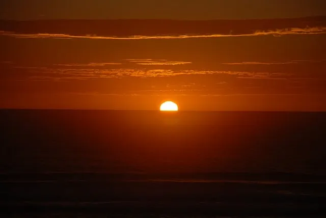 Free Sunset Beach photo and picture