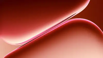 Red abstract, Gradient background, OnePlus Pad Go 2, Stock, 5K, Red aesthetic