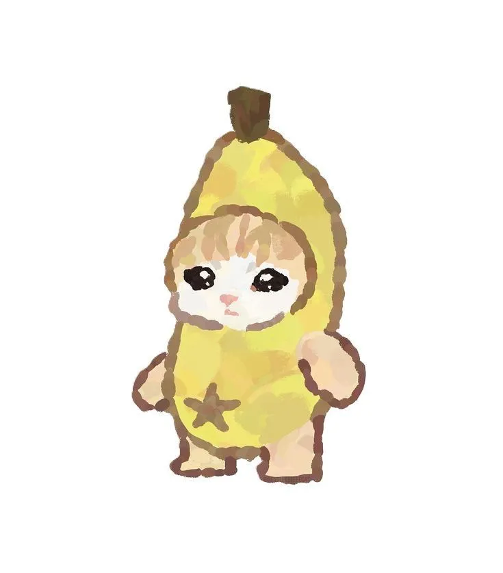 sad banana cat