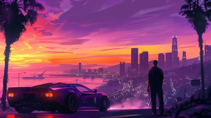 GTA 6 desktop wallpaper 4k