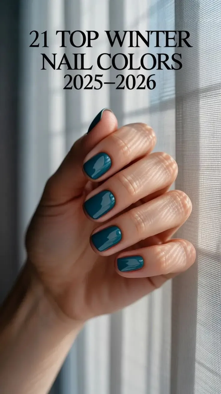 Top Winter Nail Colors 2025–2026 neutral and classy best nail colors for winter 2025