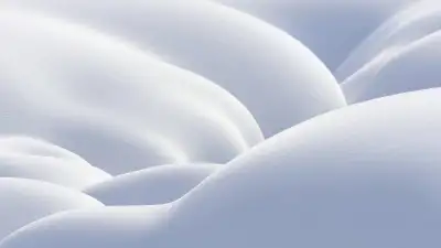OS X Mountain Lion, Snow, White aesthetic, 5K